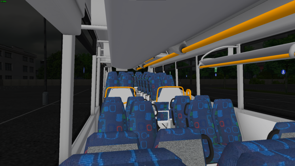 Interiér zadní část