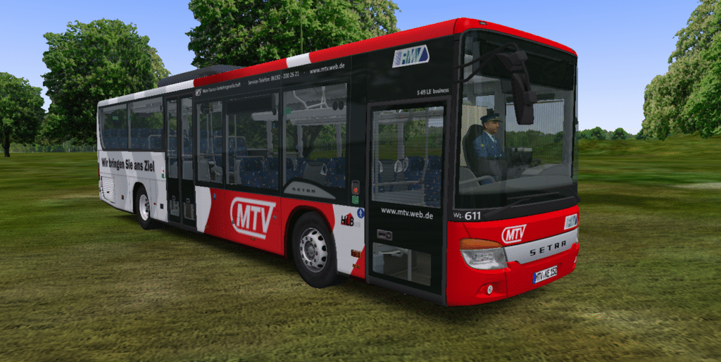 Setra MTV - Predek (mapa)