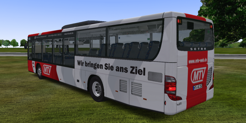 Setra MTV - Zadek (mapa)