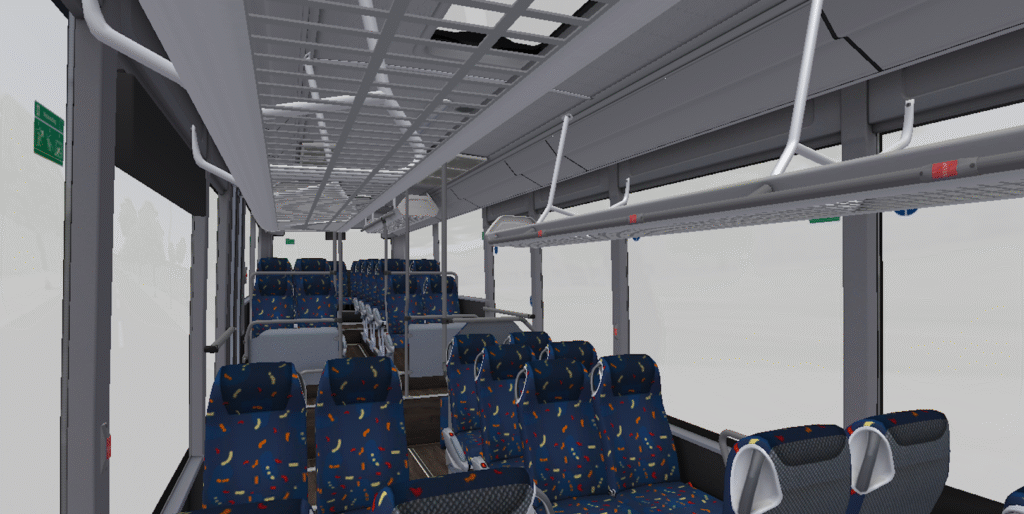 Setra MTV - interier