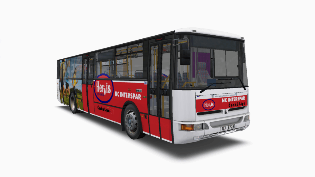 Karosa B951E – Vett 7031 (Hervis Česká Lípa)