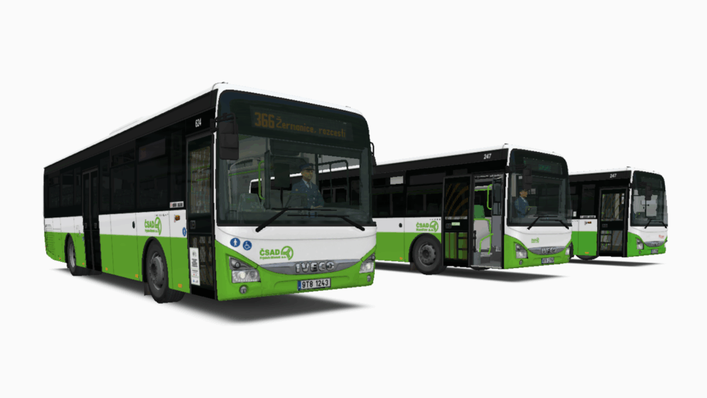 Iveco Crossway LE 3ČSAD – 247 a 624 (PACK)-P3TA