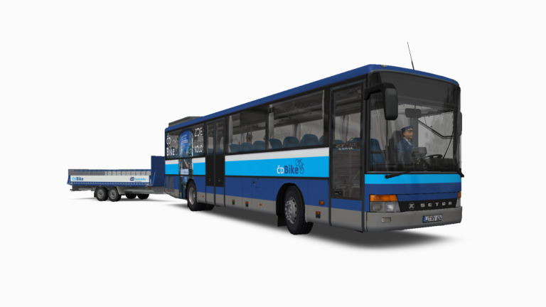 Setra S 315 UL + vlek – ČD Bike