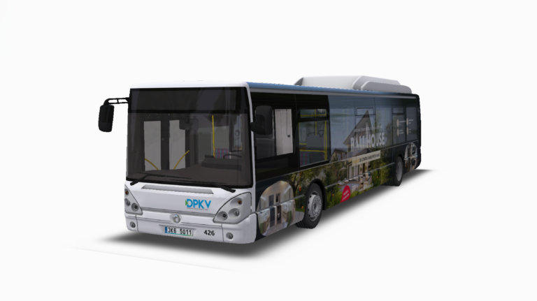 Irisbus Citelis 12M CNG – DPKV 426, CVR Bali House, barevná grafika